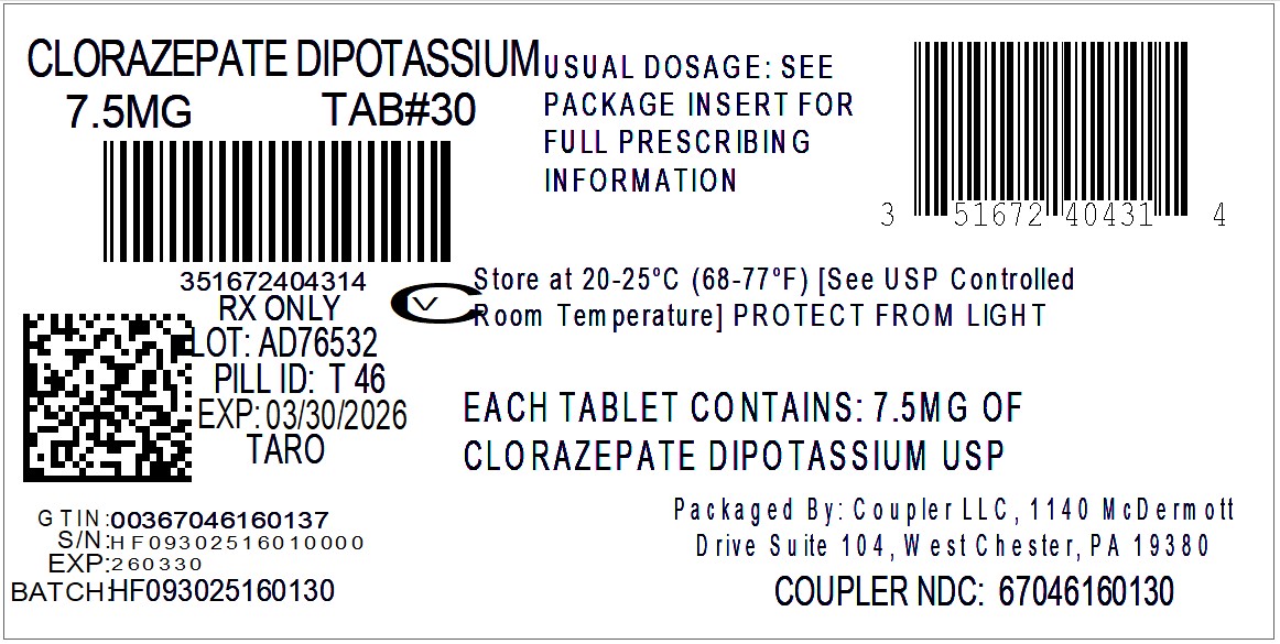 Clorazepate Dipotassium